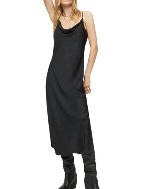 *NWT* Allsaints Hadley Satin Slip Dress